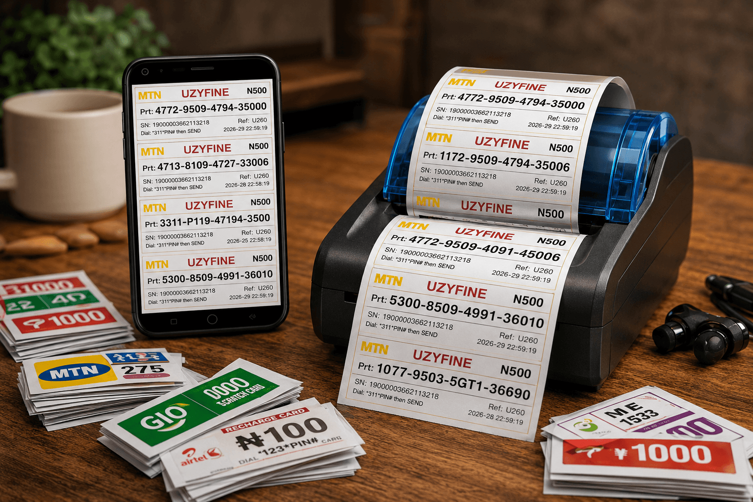 Print Recharge Cards Like a Pro